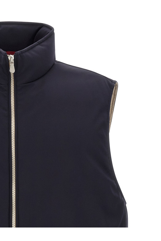 Padded vest Blue Padded vest Blue