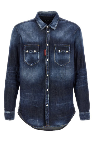 'Relax Dan' shirt Blue 'Relax Dan' shirt Blue