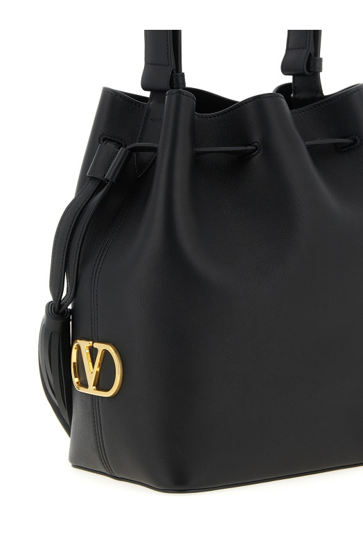 Valentino Garavani VLogo Signature shoulder bag Black Valentino Garavani VLogo Signature shoulder bag Black