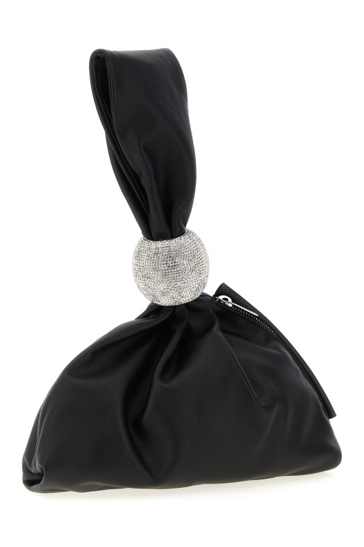 Сумка Jewel з деталями, чорна GIUSEPPE DI MORABITO 05FWBG023X0537599 Сумка Jewel з деталями, чорна GIUSEPPE DI MORABITO 05FWBG023X0537599