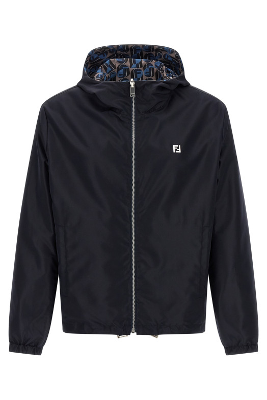 Двусторонняя ветровка «Fendinity» Синяя FAA615AVIEF0QG0 Двусторонняя ветровка «Fendinity» Синяя FAA615AVIEF0QG0