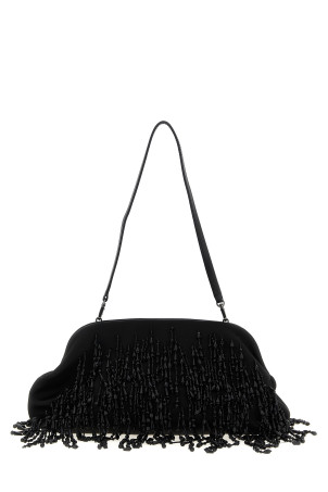 Атласна сумочка-клатч Чорна ALBERTA FERRETTI A311166760555 Атласна сумочка-клатч Чорна ALBERTA FERRETTI A311166760555