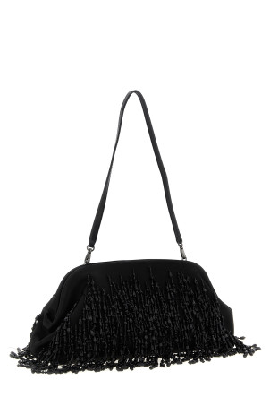 Атласна сумочка-клатч Чорна ALBERTA FERRETTI A311166760555 Атласна сумочка-клатч Чорна ALBERTA FERRETTI A311166760555