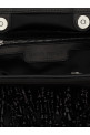 Атласна сумочка-клатч Чорна ALBERTA FERRETTI A311166760555 Атласна сумочка-клатч Чорна ALBERTA FERRETTI A311166760555