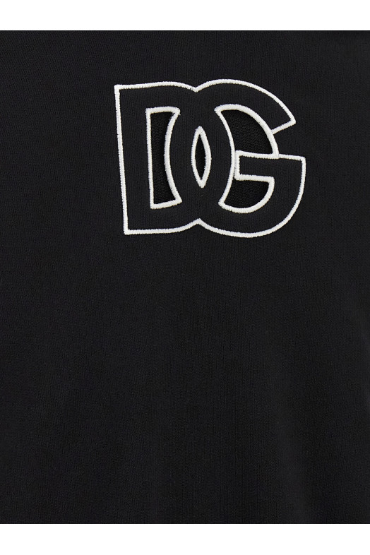 Embroidery sweatshirt Black