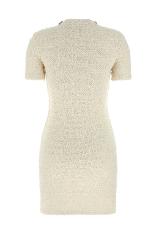 Вязаное платье Белое SELF PORTRAIT AW25028SCCREAM Вязаное платье Белое SELF PORTRAIT AW25028SCCREAM