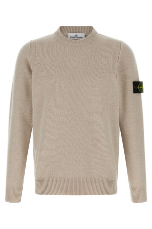 Свитер с логотипом Бежевый STONE ISLAND K2S155100072S00A3V009A Свитер с логотипом Бежевый STONE ISLAND K2S155100072S00A3V009A
