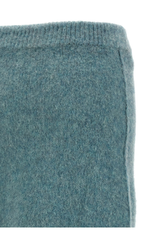 Wool knit skirt BLUE Wool knit skirt BLUE