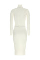 Logo belt dress White Logo belt dress White
