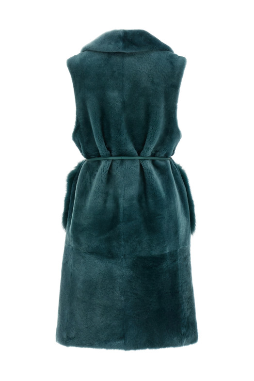 Жилет «Merino Straight-Volpe Shadow» зелений 25161200HUNTER Жилет «Merino Straight-Volpe Shadow» зелений 25161200HUNTER