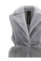 BLANCHA 'Merino Straight-Volpe Shadow' светр сірий 25161200NEBBIA BLANCHA 'Merino Straight-Volpe Shadow' светр сірий 25161200NEBBIA