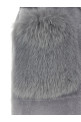 BLANCHA 'Merino Straight-Volpe Shadow' светр сірий 25161200NEBBIA BLANCHA 'Merino Straight-Volpe Shadow' светр сірий 25161200NEBBIA