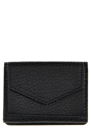 Stitching wallet Black Stitching wallet Black