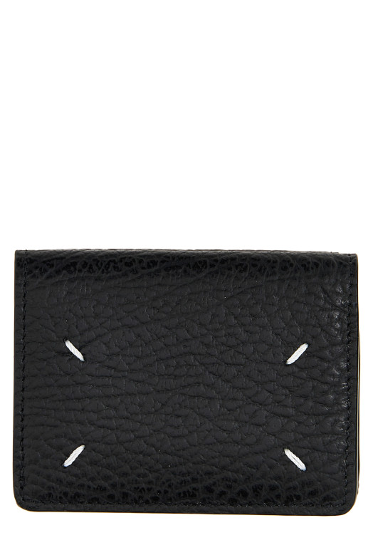 Stitching wallet Black Stitching wallet Black