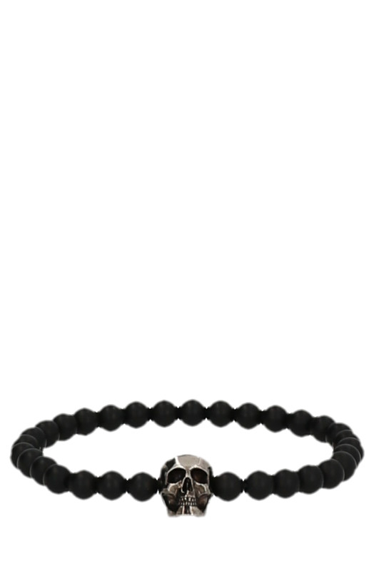 Браслет з кулями у формі черепа, чорний 7069791AAIX1010