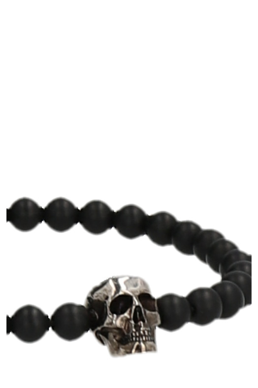 Браслет з кулями у формі черепа, чорний 7069791AAIX1010
