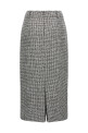 Спідниця-кльош Чорно-сіра ERMANNO SCERVINO D472O711WGOP4700 Спідниця-кльош Чорно-сіра ERMANNO SCERVINO D472O711WGOP4700