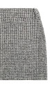 Спідниця-кльош Чорно-сіра ERMANNO SCERVINO D472O711WGOP4700 Спідниця-кльош Чорно-сіра ERMANNO SCERVINO D472O711WGOP4700