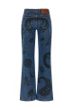 Paisley print jeans Multicolor
