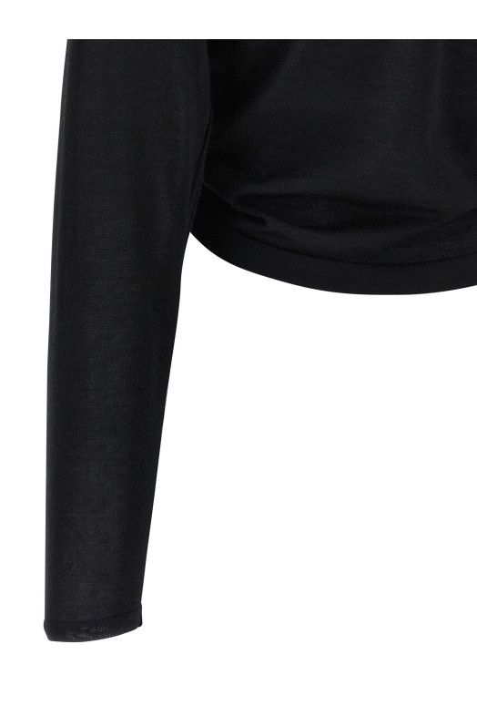 Кашемировый кардиган Черный DOLCE & GABBANA FXV98TJBW0IN0000