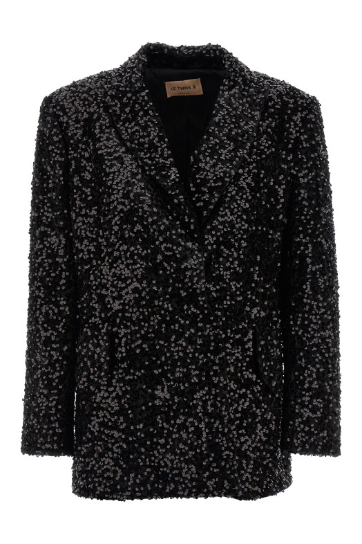 Двубортный блейзер «Como» Черный COMONERO Двубортный блейзер «Como» Черный COMONERO