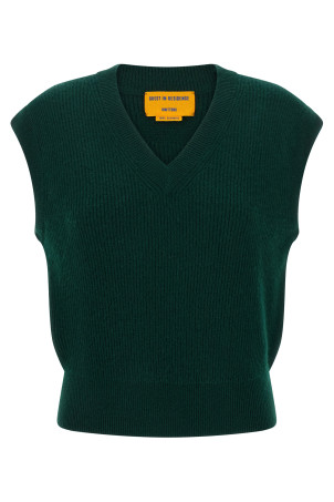 'Rib' vest Green