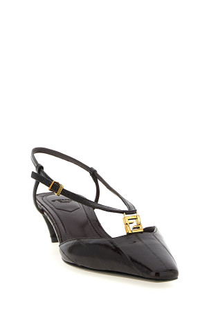 Слингбеки «Fendi FFold» коричневые 8J8580AOSHF0BBK Слингбеки «Fendi FFold» коричневые 8J8580AOSHF0BBK