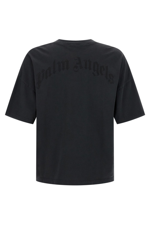 'Curved Logo' T-shirt Black 'Curved Logo' T-shirt Black