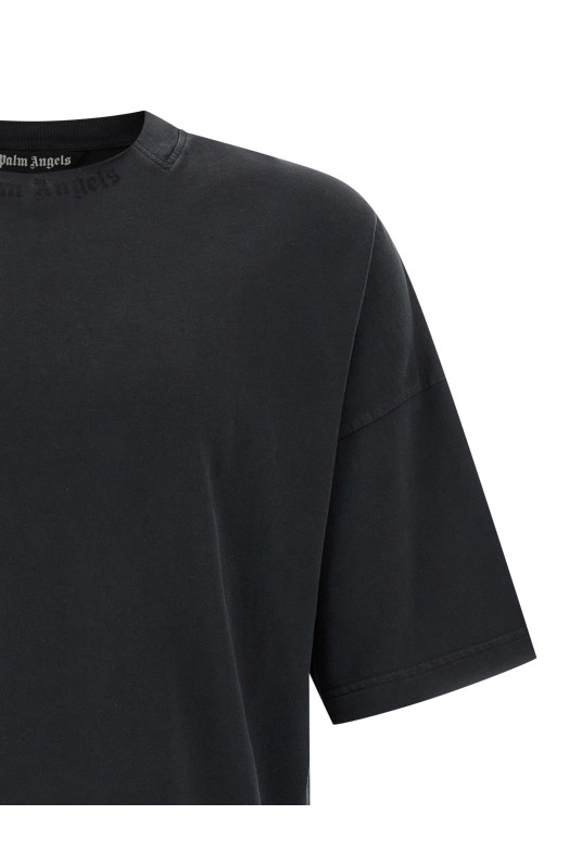 'Curved Logo' T-shirt Black 'Curved Logo' T-shirt Black