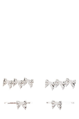 Набір з чотирьох шпильок для сукні Срібні ALESSANDRA RICH FABA3295J00240001 Набір з чотирьох шпильок для сукні Срібні ALESSANDRA RICH FABA3295J00240001