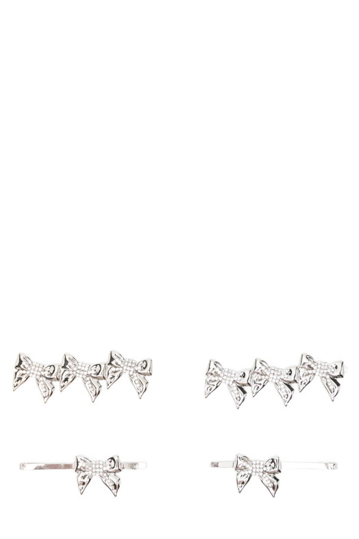 Набір з чотирьох шпильок для сукні Срібні ALESSANDRA RICH FABA3295J00240001 Набір з чотирьох шпильок для сукні Срібні ALESSANDRA RICH FABA3295J00240001