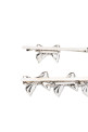 Набір з чотирьох шпильок для сукні Срібні ALESSANDRA RICH FABA3295J00240001 Набір з чотирьох шпильок для сукні Срібні ALESSANDRA RICH FABA3295J00240001