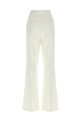Брюки с эффектом смокинга Белые ELISABETTA FRANCHI PA12656E2360 Брюки с эффектом смокинга Белые ELISABETTA FRANCHI PA12656E2360