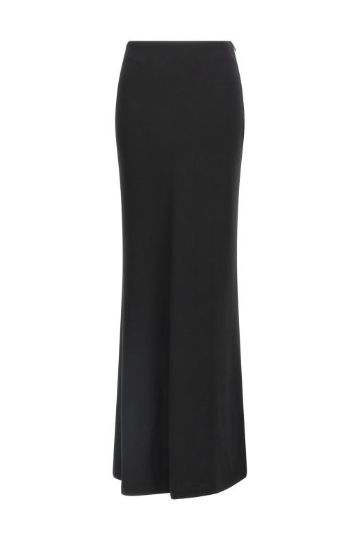 Long silk skirt Black Long silk skirt Black