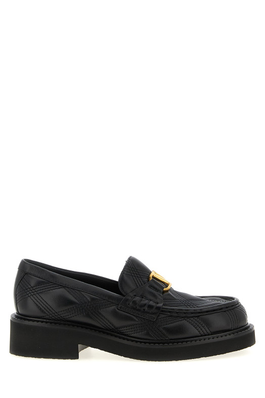 Valentino Garavani 'Quiltie' loafers Black