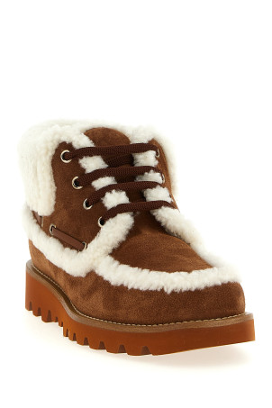 Ботильоны Valentino Garavani «Palm Avenue» Коричневые W2S0MW9WNMBVG