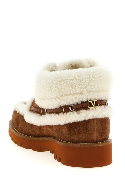 Ботильоны Valentino Garavani «Palm Avenue» Коричневые W2S0MW9WNMBVG