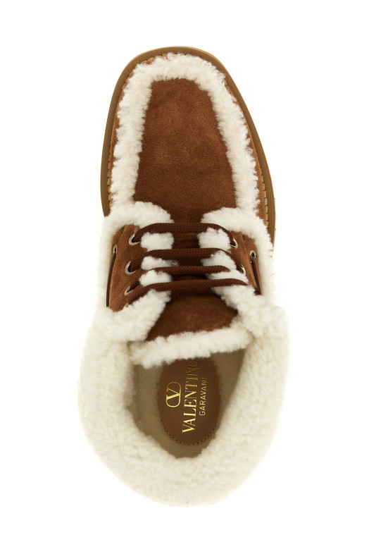 Ботильоны Valentino Garavani «Palm Avenue» Коричневые W2S0MW9WNMBVG