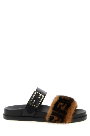 'Fendi Feel' слайди, різнокольорові 8X8710A8P2F182F 'Fendi Feel' слайди, різнокольорові 8X8710A8P2F182F