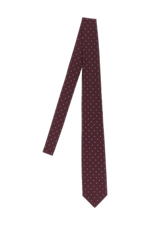 Patterned tie Bordeaux Patterned tie Bordeaux