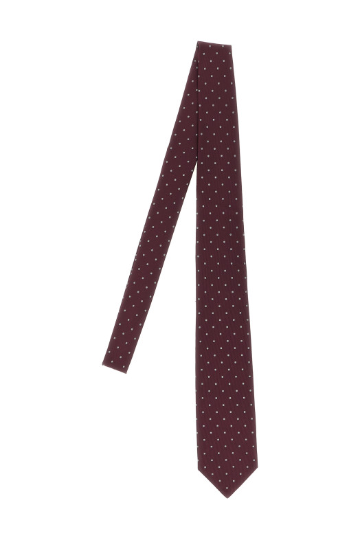Patterned tie Bordeaux Patterned tie Bordeaux