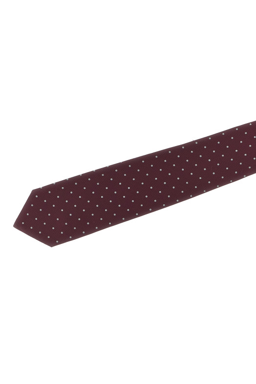 Patterned tie Bordeaux Patterned tie Bordeaux