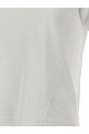 'Anchor embroidery pannelled cropped' T-shirt  White 'Anchor embroidery pannelled cropped' T-shirt  White