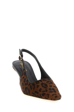 Animal print slingbacks Brown Animal print slingbacks Brown