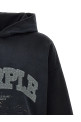 Худі з вишивкою Чорний PURPLE P401MFBS325BLACK Худі з вишивкою Чорний PURPLE P401MFBS325BLACK