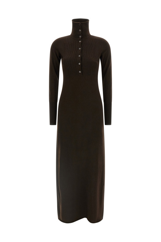 High neck dress Brown High neck dress Brown