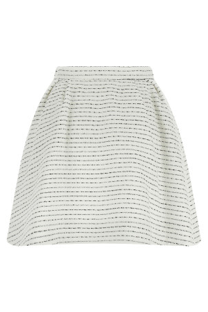 Tweed skirt White Tweed skirt White