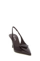 Triangle logo slingback Bordeaux Triangle logo slingback Bordeaux