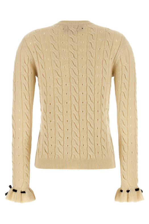 Вовняний светр Valentino Garavani Білий B3KC66Z9K9ET5 Вовняний светр Valentino Garavani Білий B3KC66Z9K9ET5