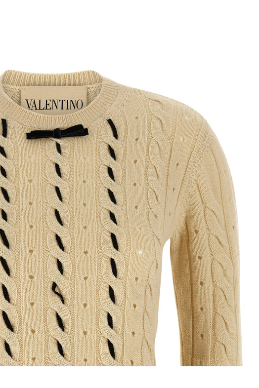 Вовняний светр Valentino Garavani Білий B3KC66Z9K9ET5 Вовняний светр Valentino Garavani Білий B3KC66Z9K9ET5